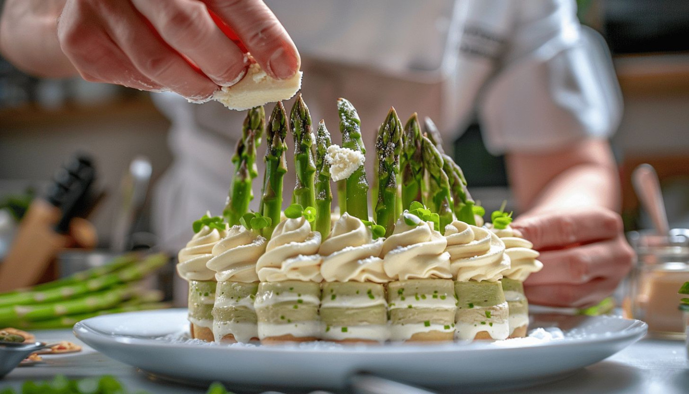 Découverte culinaire : la recette du bavarois d'asperges
